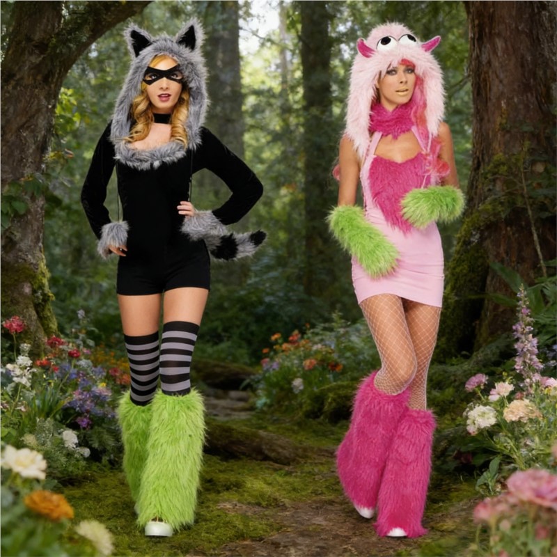 Winter Cloth - Big Bad Wolf Cat Cosplay Costumes