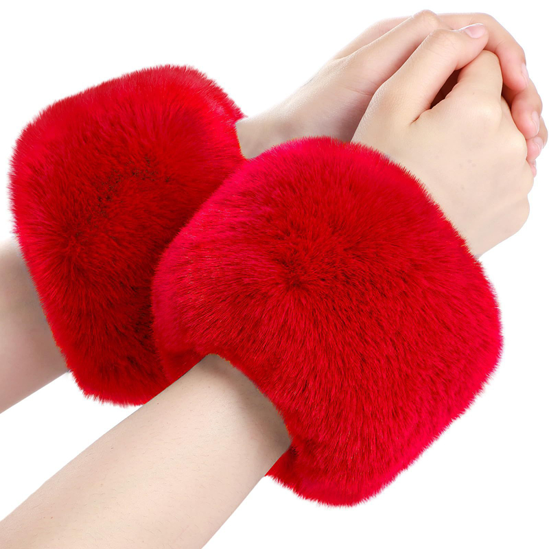 Winter Warm Plush Short Wrist  - Winter Clothing Accessories avaliação e preço