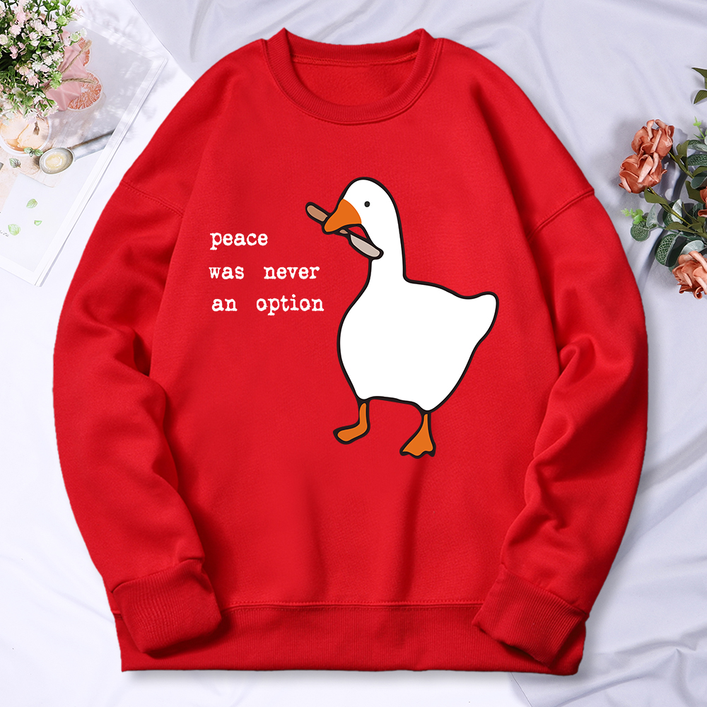 Peace Was Never An Option Goos - Winter Clothing Options avaliação e preço