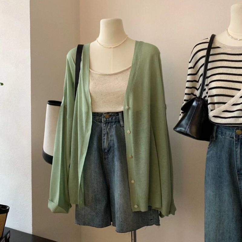 Cardigans Women Baggy Sun-proo - Winter Sun Clothing avaliação e preço