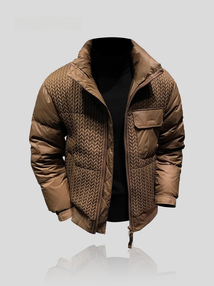 IT  Men's Casual down Jacket A - Winter Sun Clothing avaliação e preço