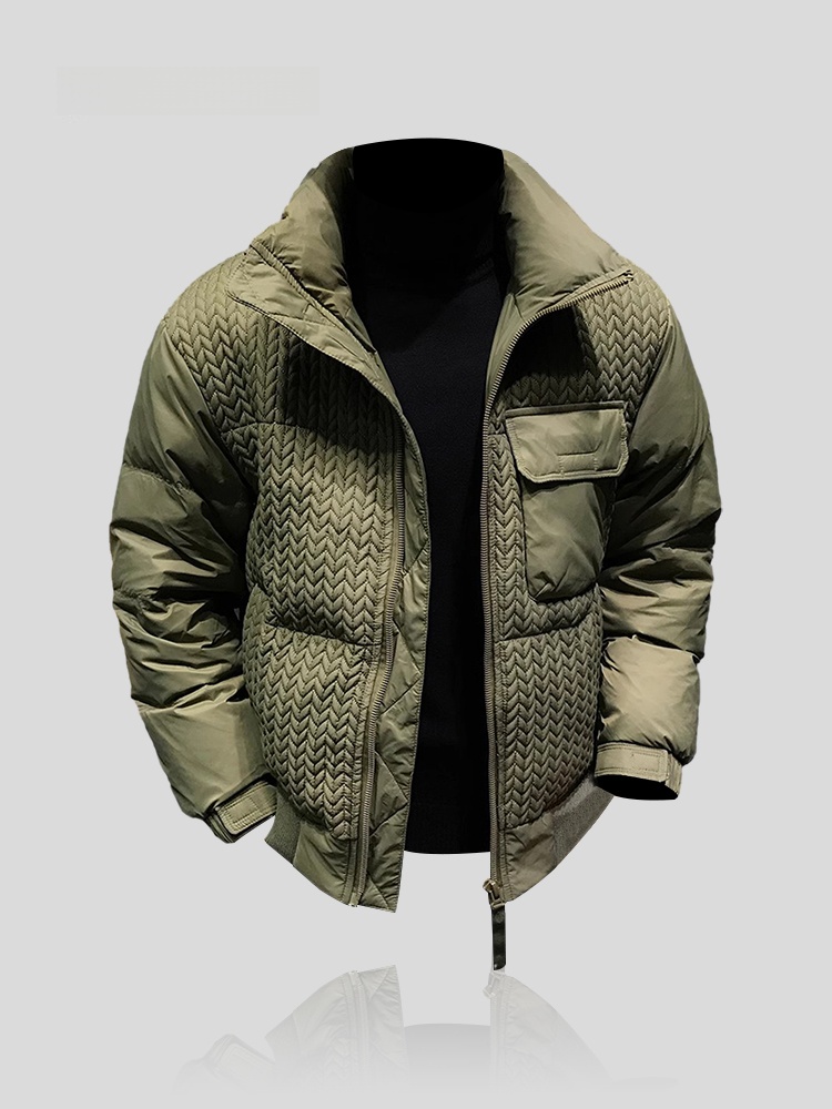 IT  Men's Casual down Jacket A - Winter Sun Clothing avaliação e preço