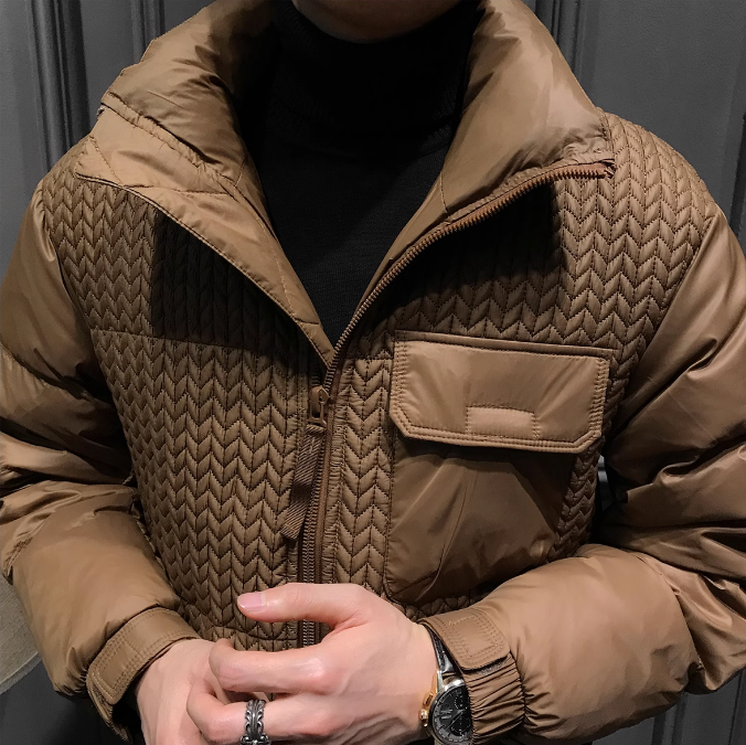 IT  Men's Casual down Jacket A - Winter Sun Clothing avaliação e preço