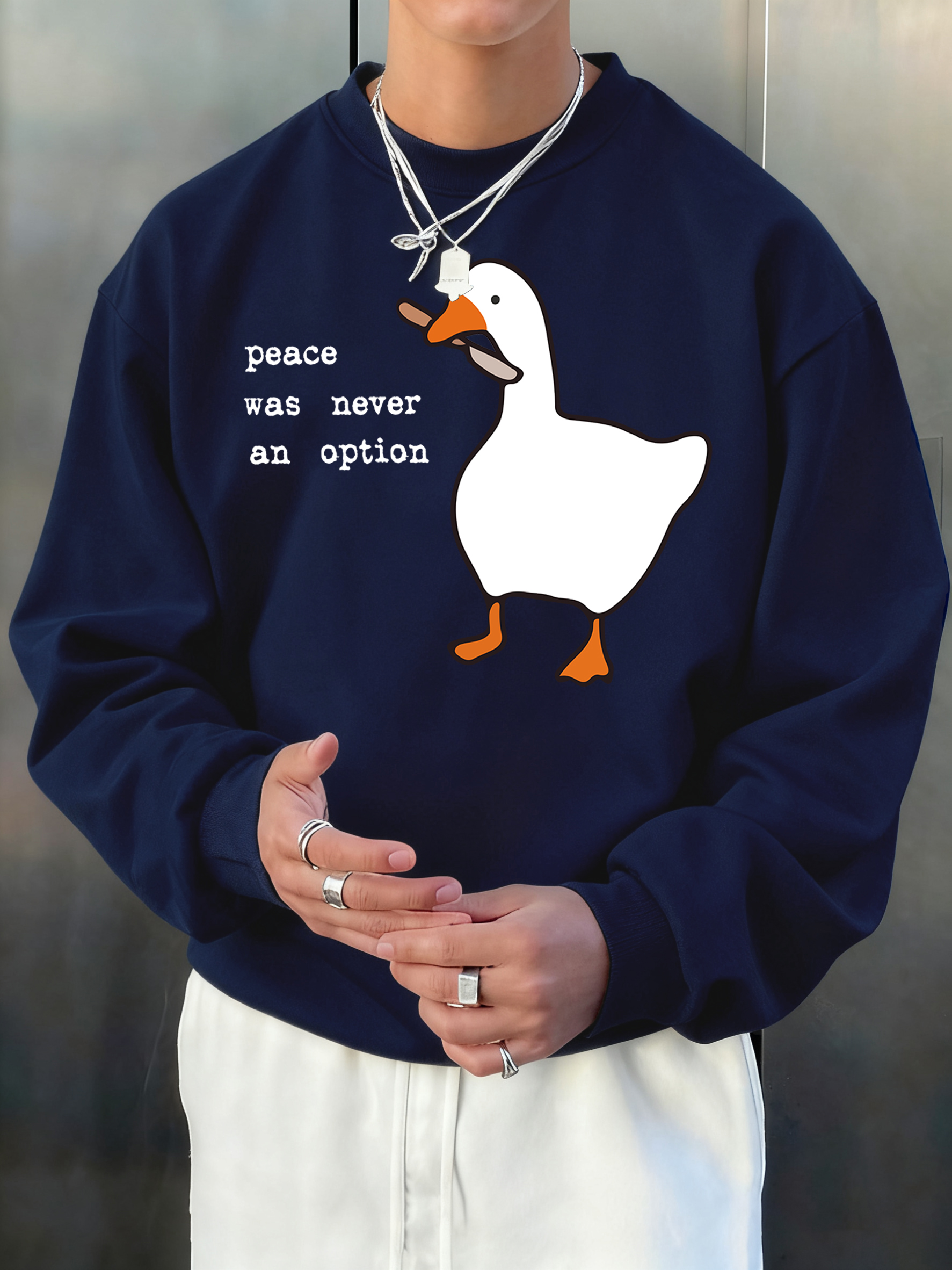 Peace Was Never An Option Duck - Winter Clothing Options avaliação e preço