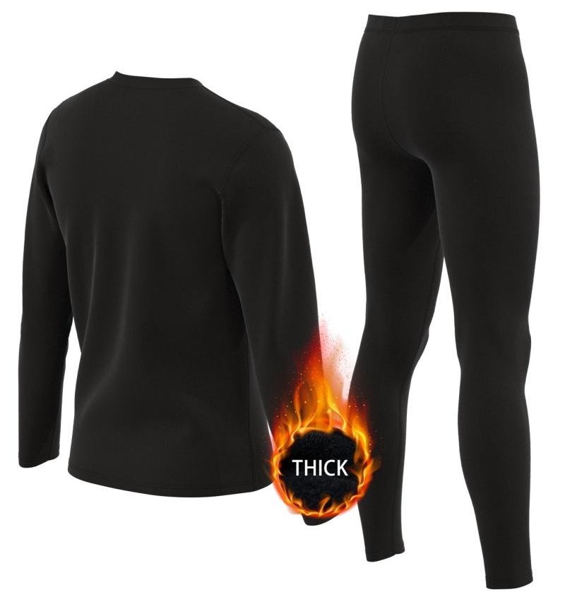 Men's Thermal Underwear Set 2  - Winter Clothing Accessories avaliação e preço