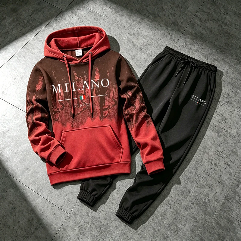 Italy Fashion Sportswear 2pcs  - Winter Cloth avaliação e preço