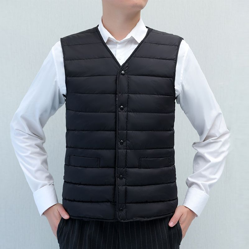 Plus Size Men's Winter Vest Th - Winter Clothing Activity avaliação e preço
