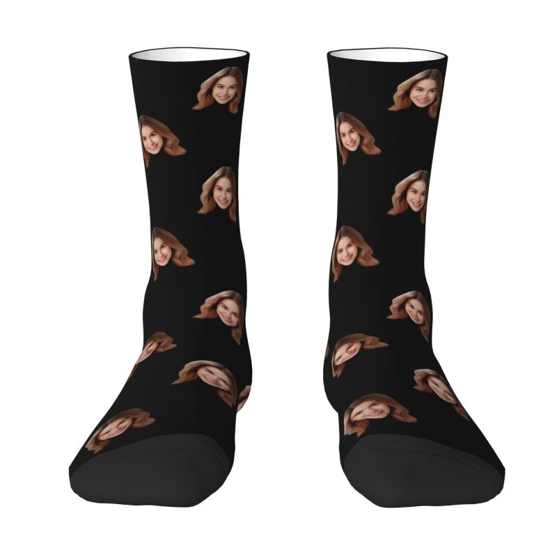 Personalized Custom Face Photo - Winter Clothing For Woman avaliação e preço