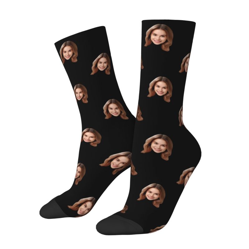 Personalized Custom Face Photo - Winter Clothing For Woman avaliação e preço