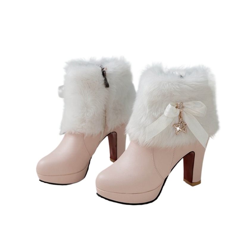 Snow Boots Womens Winter Warm  - Winter Clothing For Woman avaliação e preço