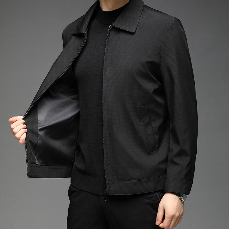 Men High Quality Fashion Busin - Quality Winter Clothing Bomber Jacket avaliação e preço