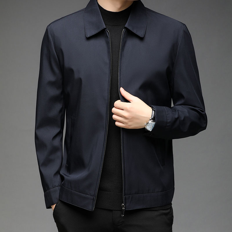 Men High Quality Fashion Busin - Quality Winter Clothing Bomber Jacket avaliação e preço