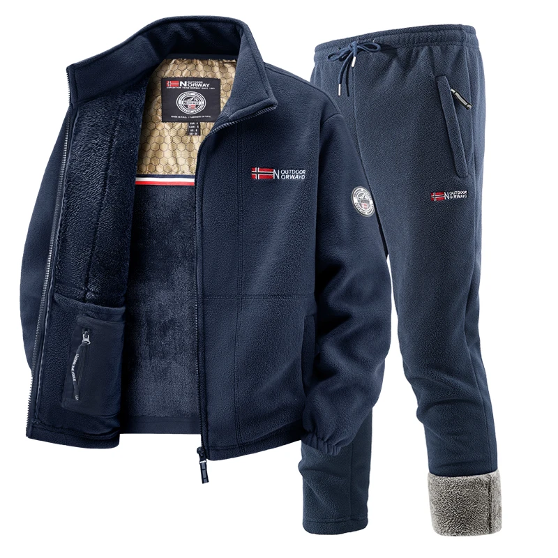 Mens Winter Fleece Tracksuit S - Winter Cloth avaliação e preço