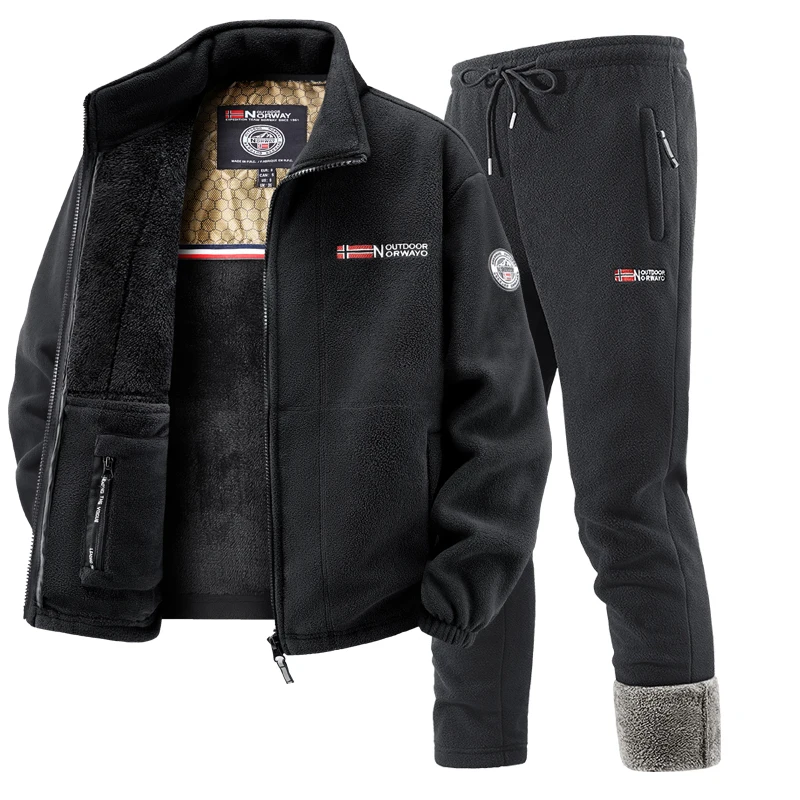 Mens Winter Fleece Tracksuit S - Winter Cloth avaliação e preço