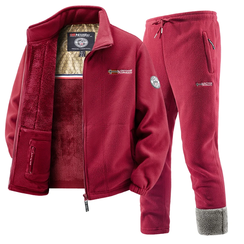 Mens Winter Fleece Tracksuit S - Winter Cloth avaliação e preço