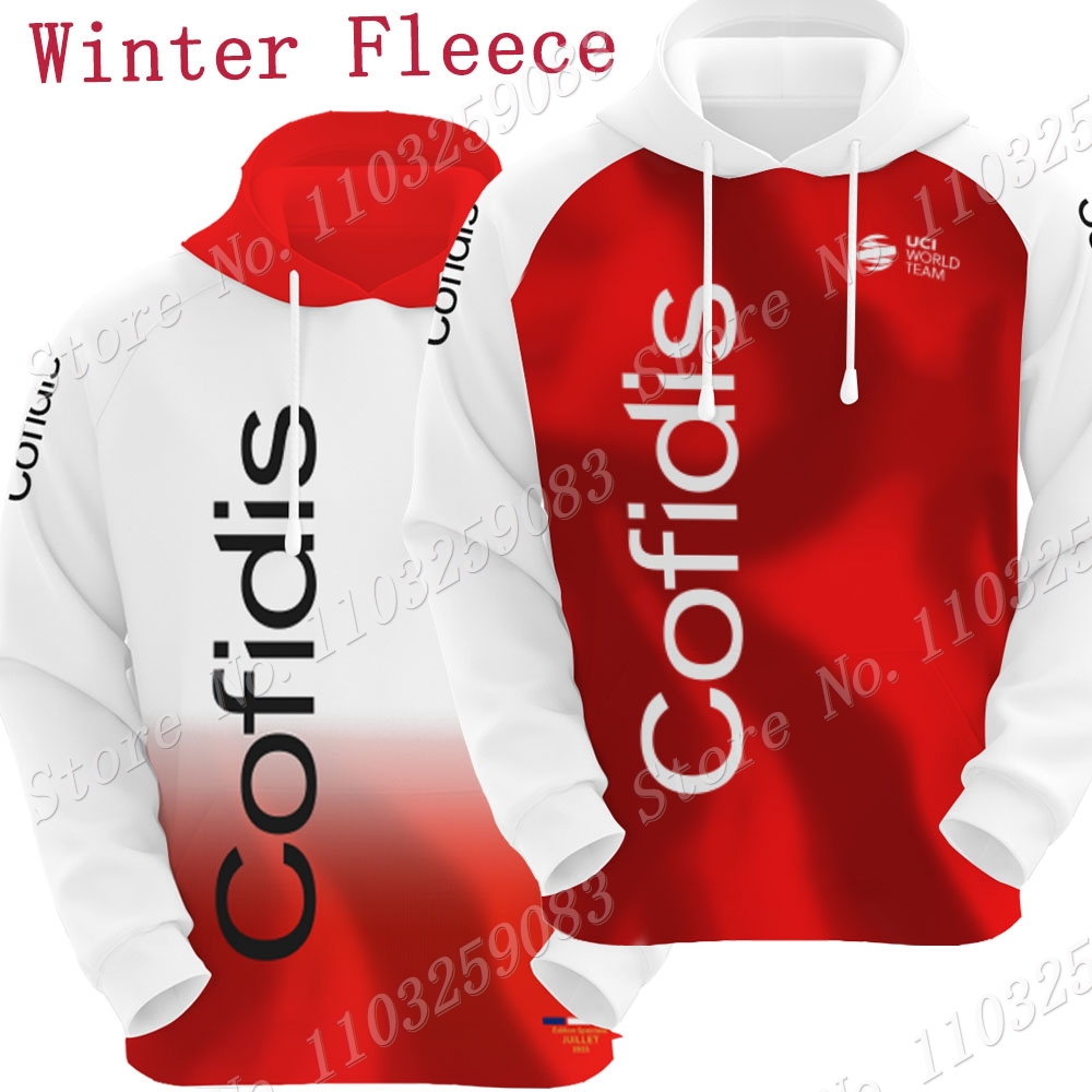 Cofidis 2023 Team Hoodie Men C - Winter Clothing In Spanish avaliação e preço