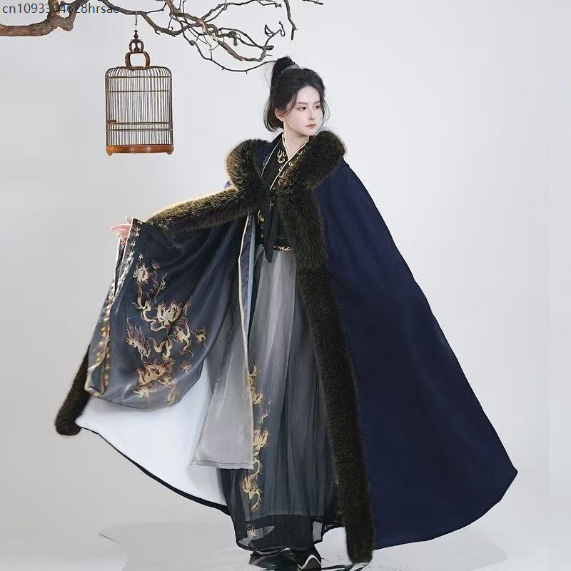 Winter Thicken Velvet Azure Bl - Winter Clothing In Spanish avaliação e preço