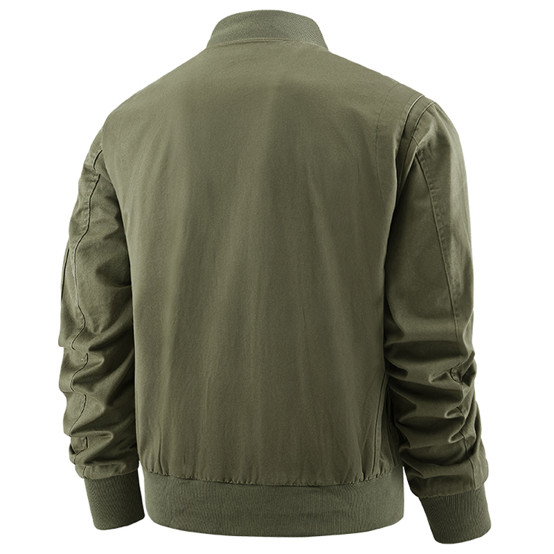High Quality 100% Cotton Winte - Quality Winter Clothing Bomber Jacket avaliação e preço