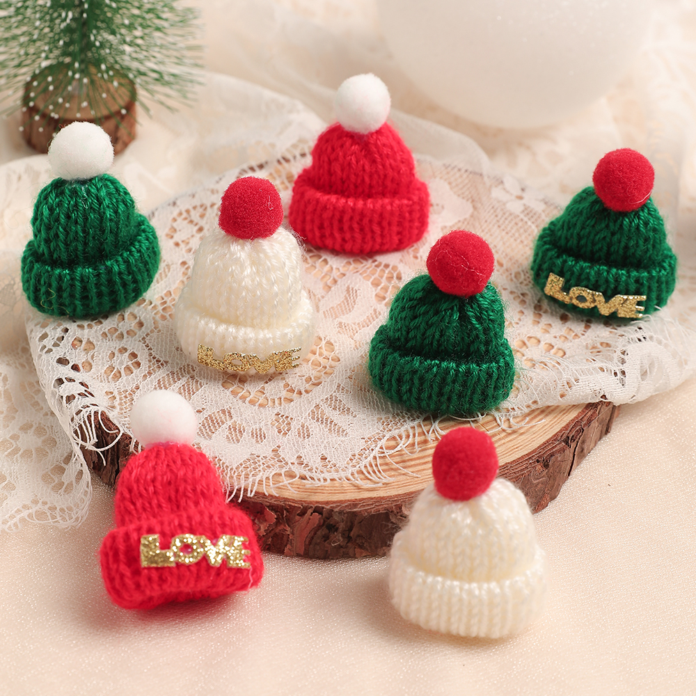 5/10Pcs Christmas Decoration M - Winter Clothing Accessories avaliação e preço
