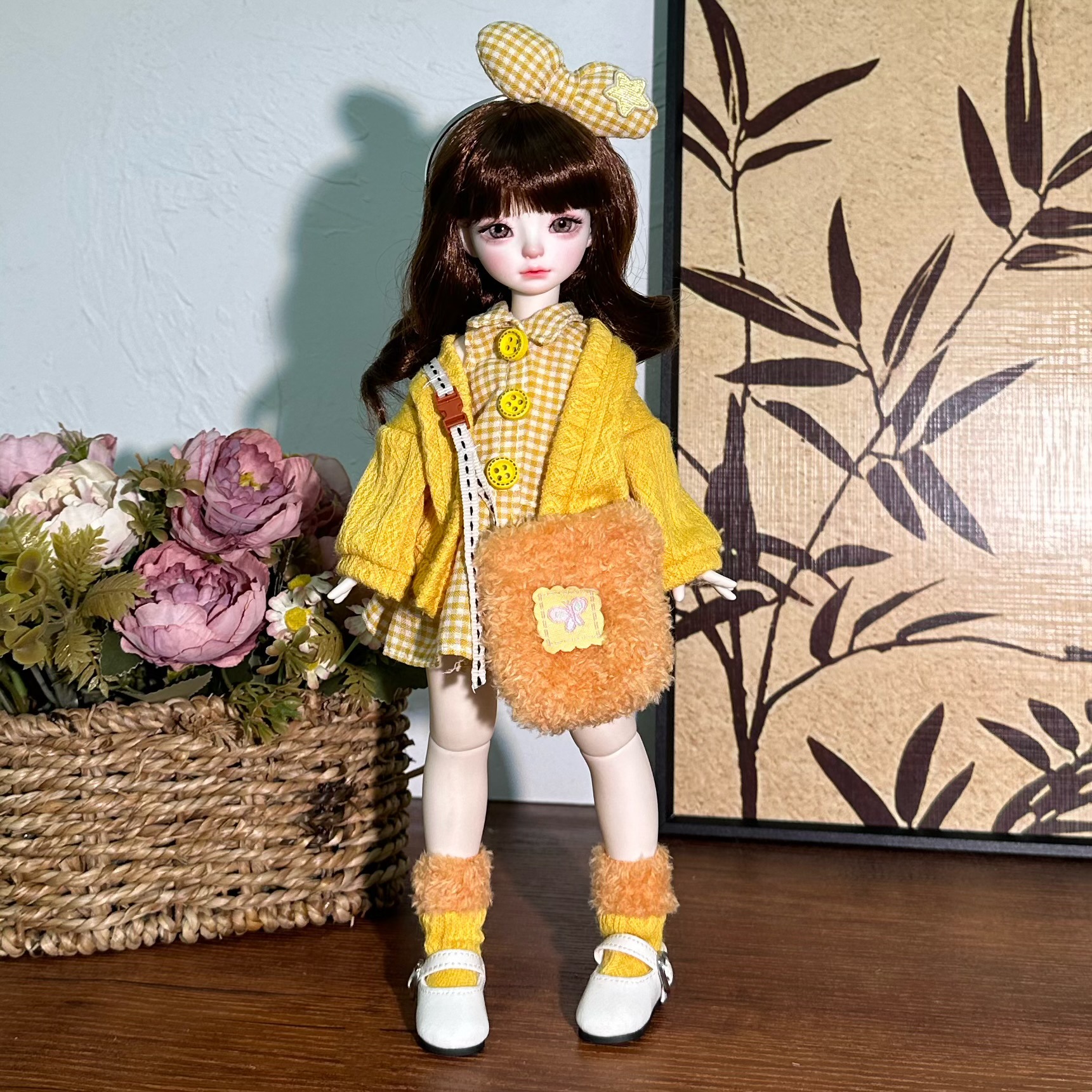 30cm BJD Doll Clothes for Girl - Winter Cloth avaliação e preço