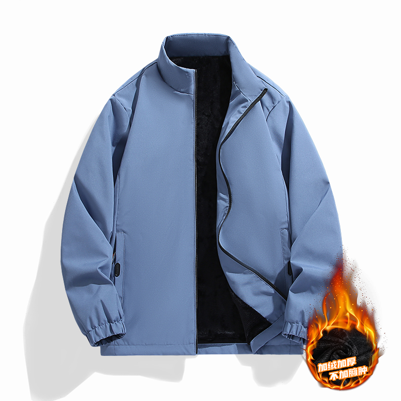 Spring Autumn Men's Fleece Tur - Quality Winter Clothing Bomber Jacket avaliação e preço