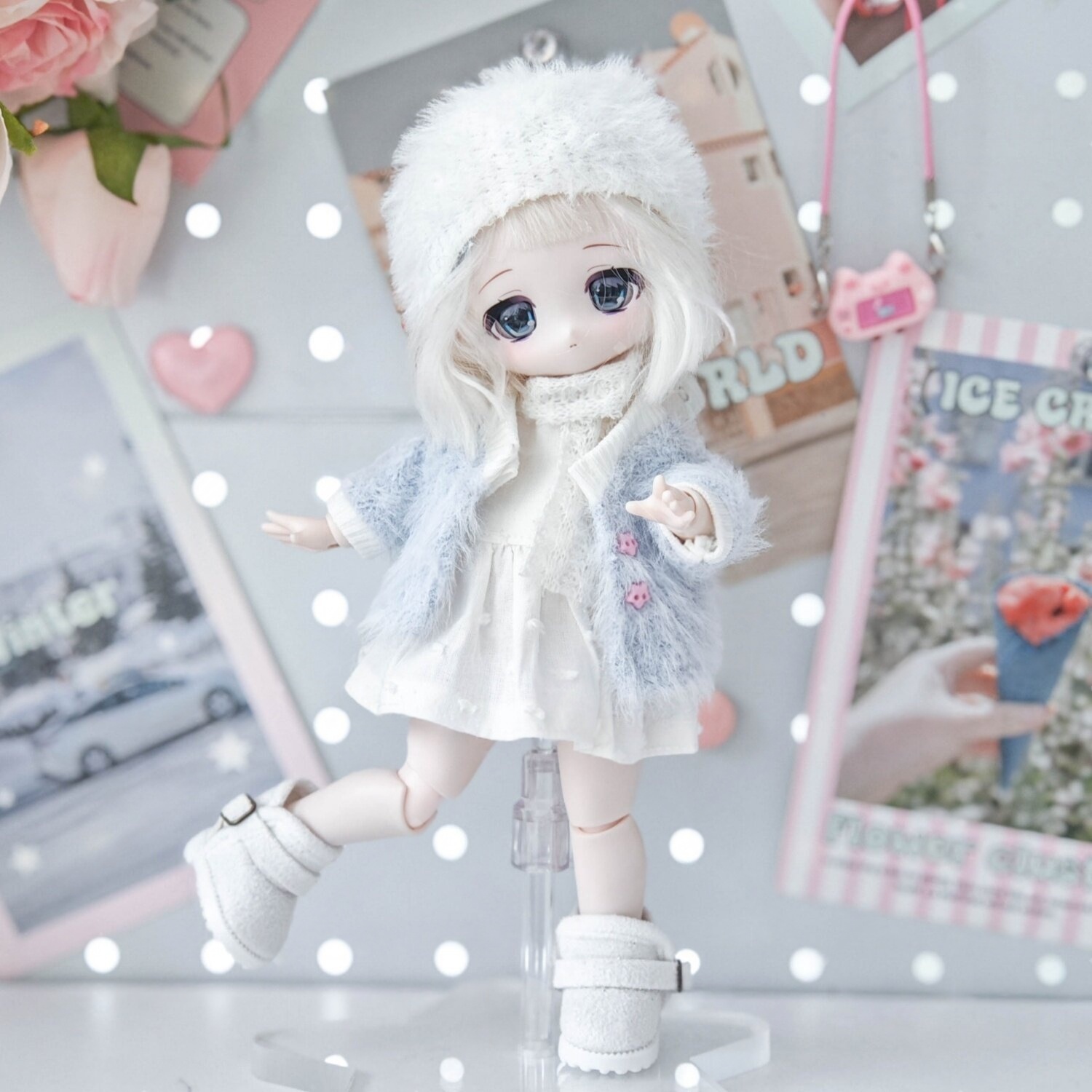 Bonnie Bunny Dream Bjd Doll Cl - Winter Clothing Options avaliação e preço