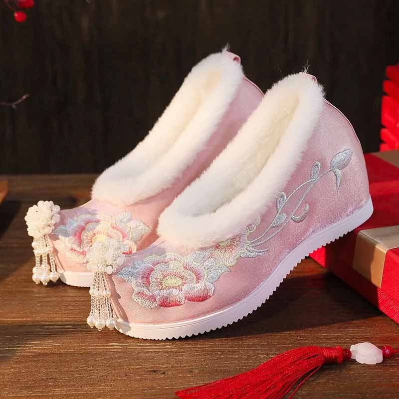 Women`s Plus Size 41# Hanfu Em - Winter Cloth avaliação e preço
