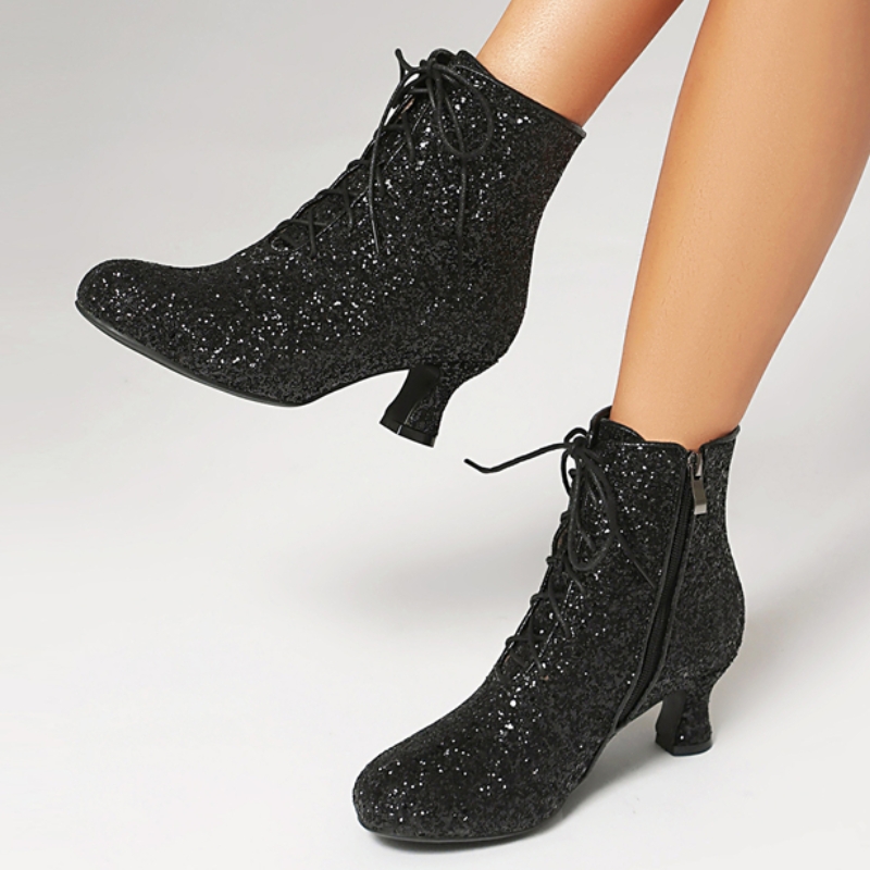 Gold Ankle Boots for Women Win - Winter Cloth avaliação e preço