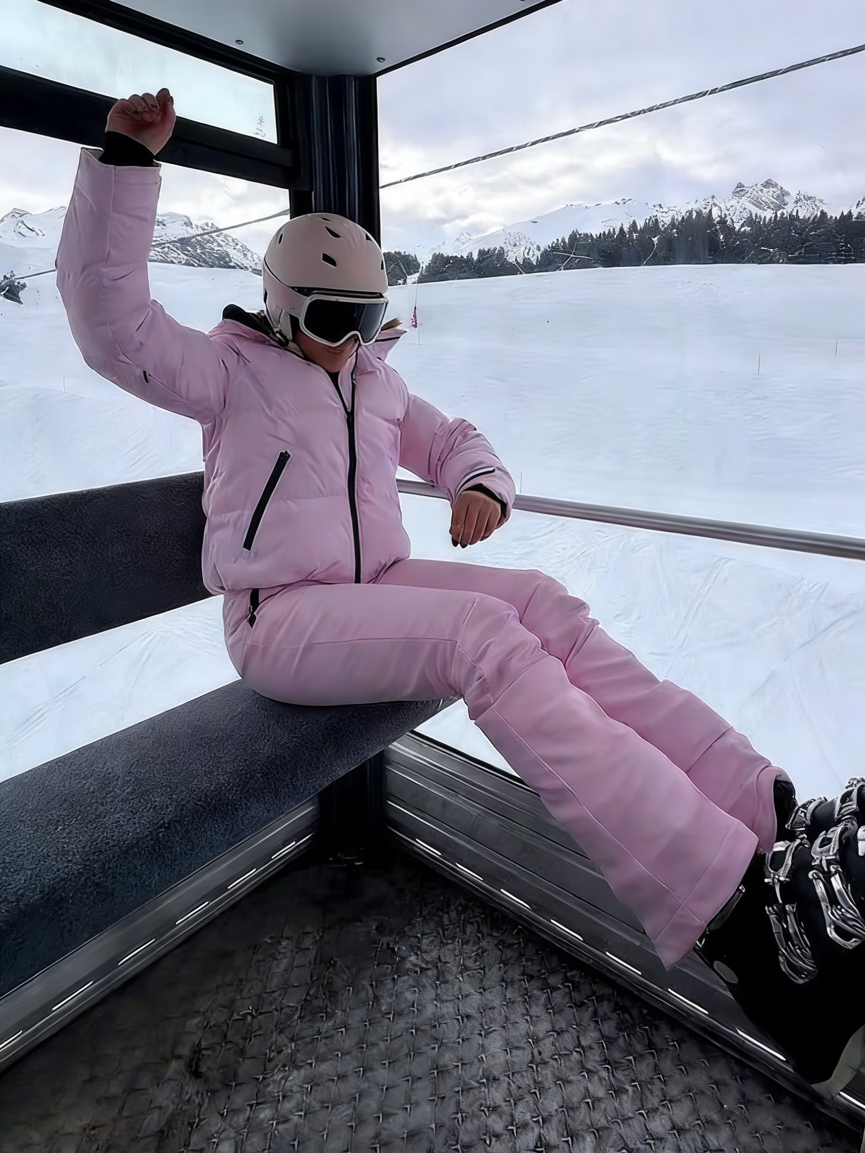 Winter Pink Thicken Warm Women - Winter Clothing For Woman avaliação e preço