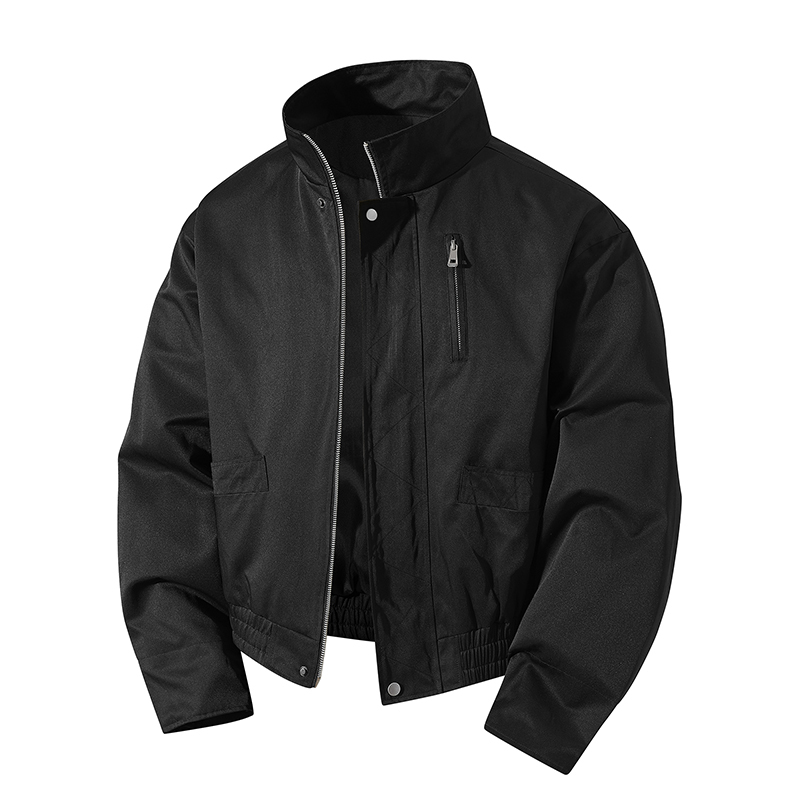 New Autumn and Winter Men's Ve - Quality Winter Clothing Bomber Jacket avaliação e preço