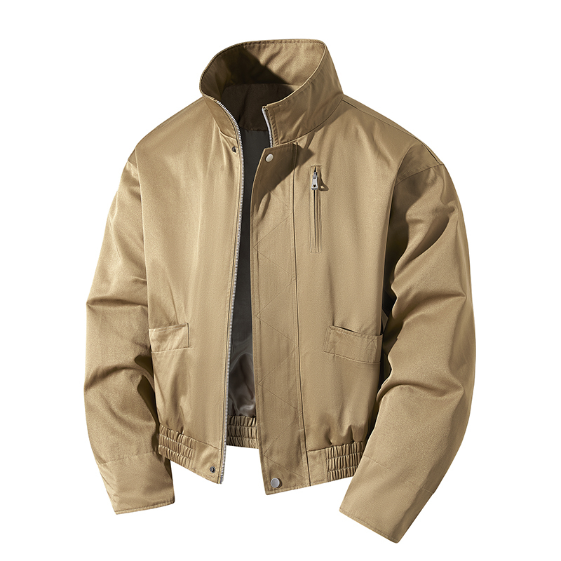 New Autumn and Winter Men's Ve - Quality Winter Clothing Bomber Jacket avaliação e preço
