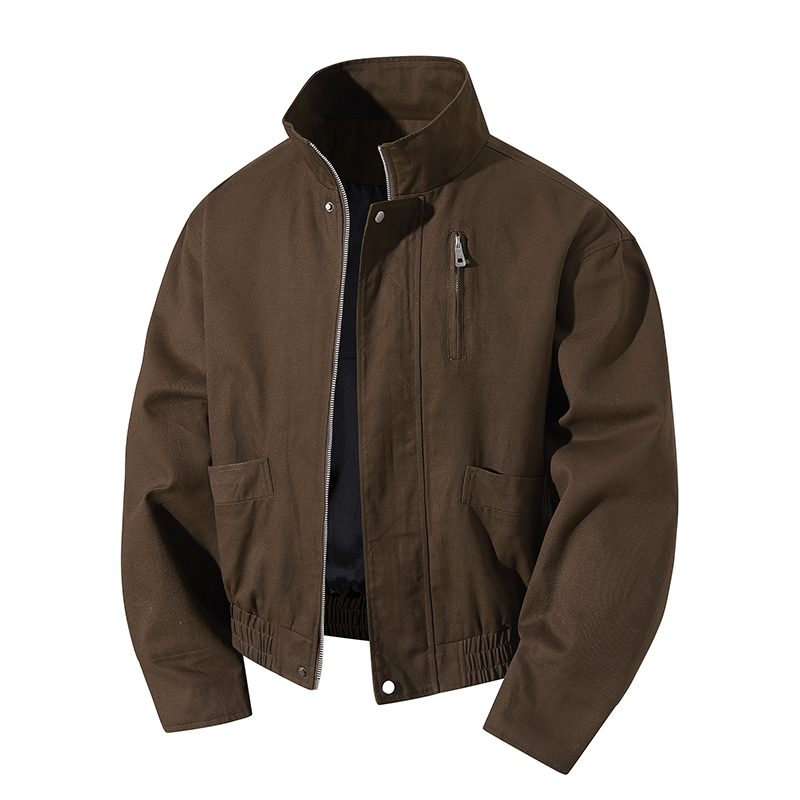 New Autumn and Winter Men's Ve - Quality Winter Clothing Bomber Jacket avaliação e preço