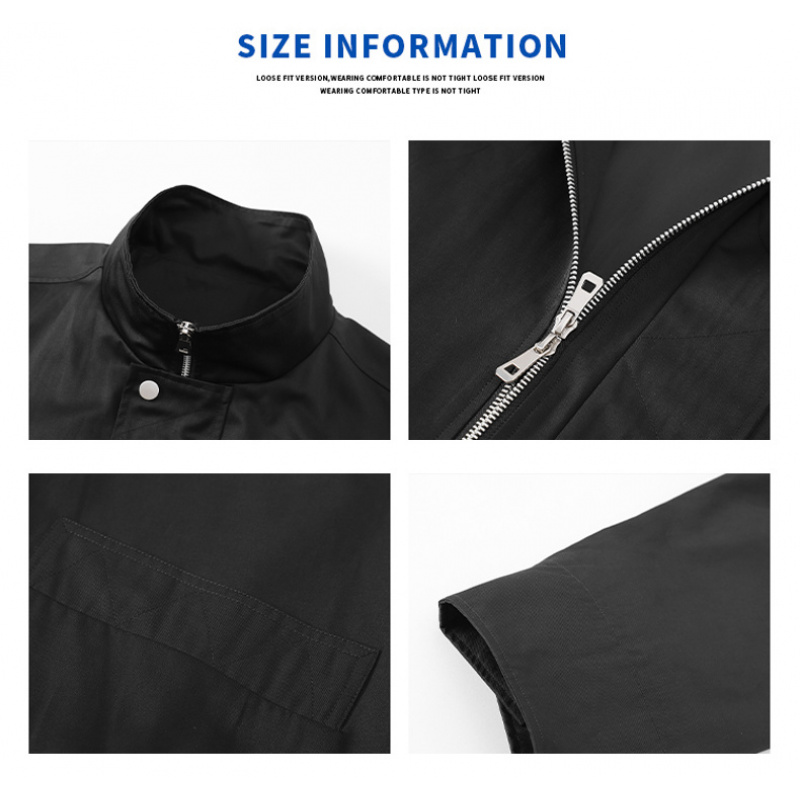New Autumn and Winter Men's Ve - Quality Winter Clothing Bomber Jacket avaliação e preço