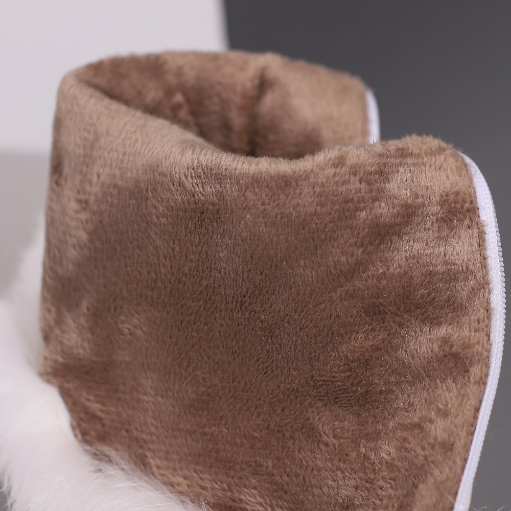 Winter Women Fur Knee High Boo - Winter Clothing For Woman avaliação e preço