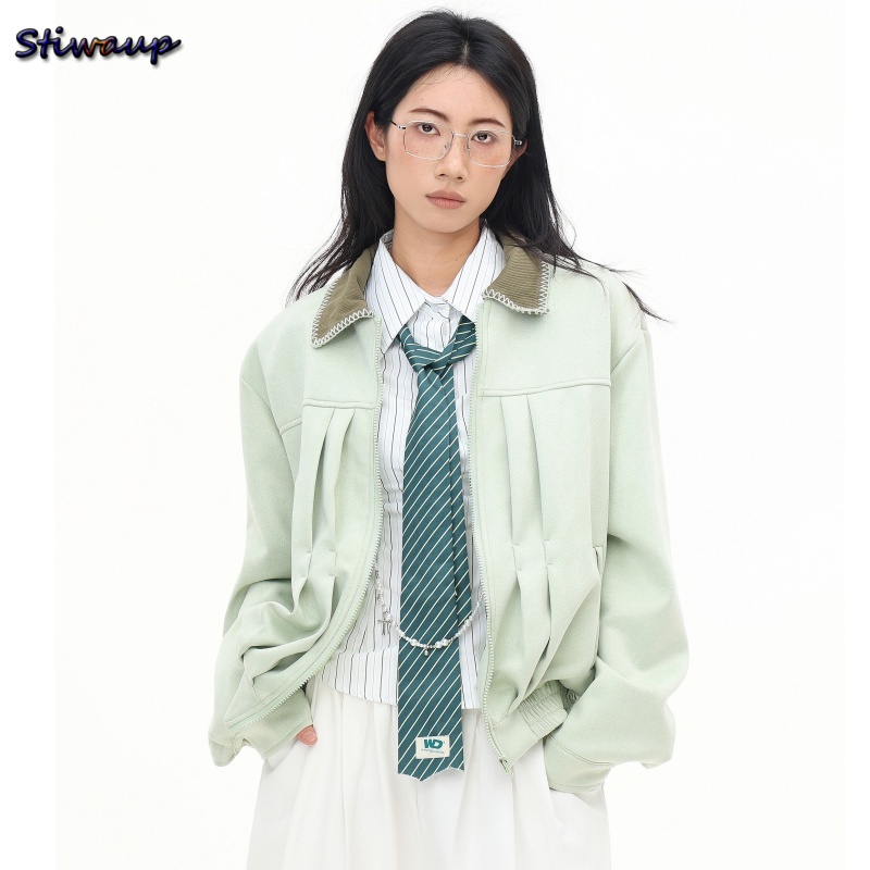 Women's Autumn Bomber Jacket G - Quality Winter Clothing Bomber Jacket avaliação e preço
