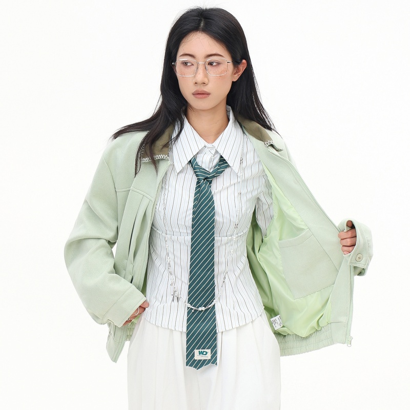 Women's Autumn Bomber Jacket G - Quality Winter Clothing Bomber Jacket avaliação e preço