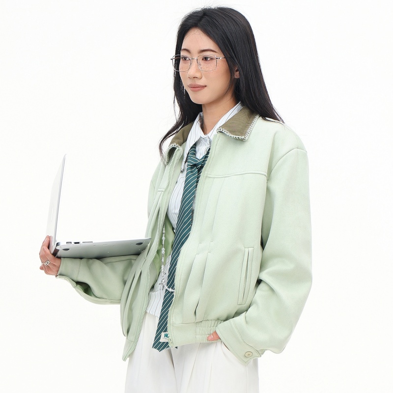 Women's Autumn Bomber Jacket G - Quality Winter Clothing Bomber Jacket avaliação e preço