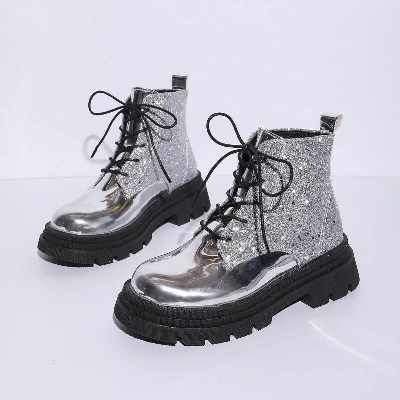 Luxury Silver Glitter Thick Bo - Winter Cloth avaliação e preço