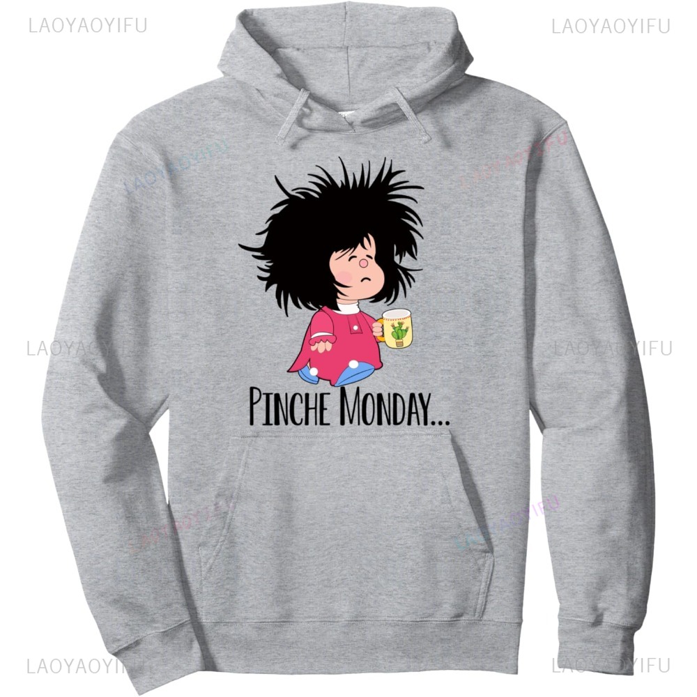 Pinche Monday Funny Sleepy Maf - Winter Clothing In Spanish avaliação e preço