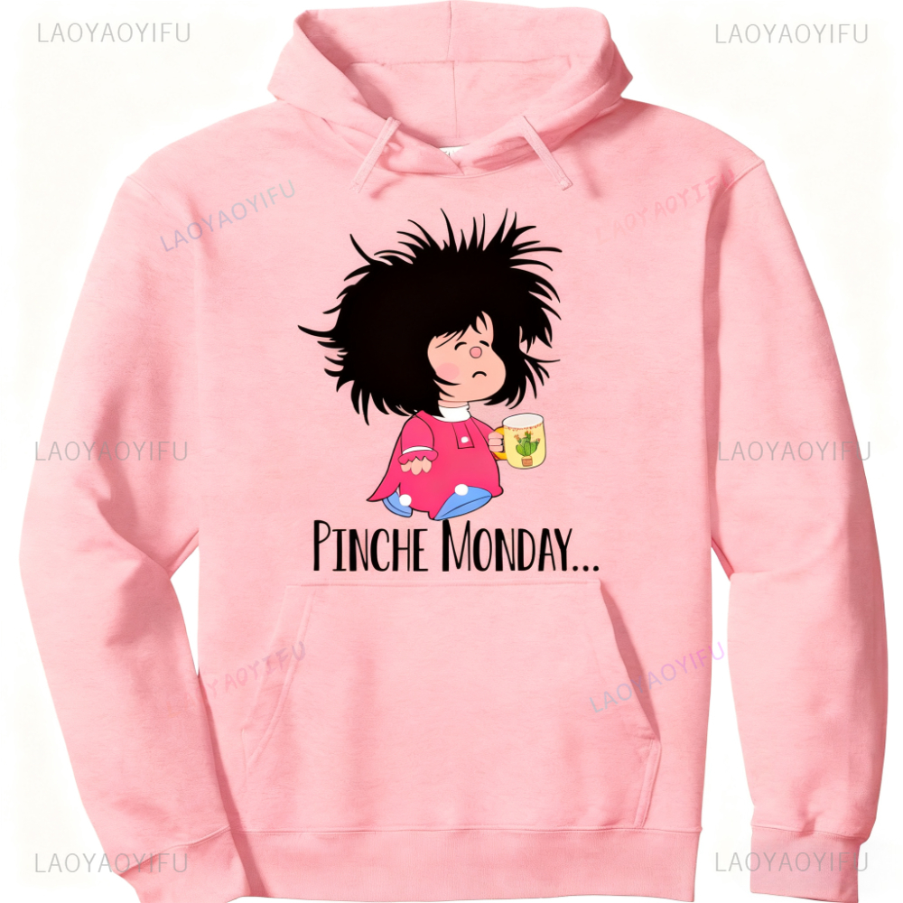 Pinche Monday Funny Sleepy Maf - Winter Clothing In Spanish avaliação e preço