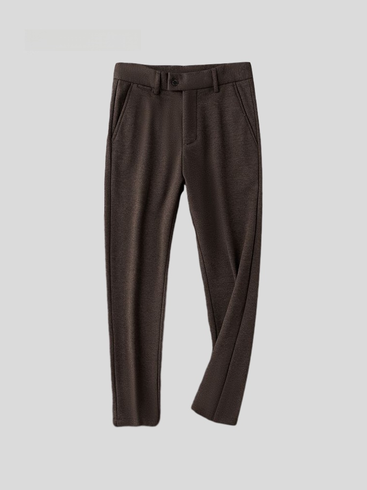 Thickened Fleece Business Casu - Winter Sun Clothing avaliação e preço