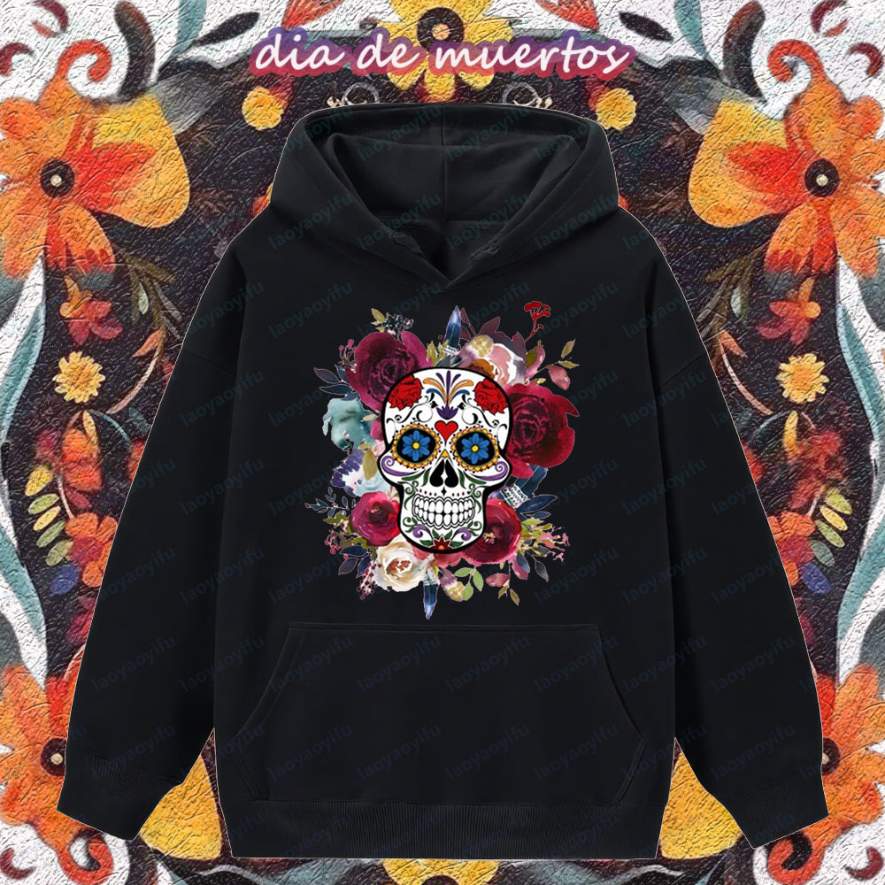 Dia De Los Muertos Spanish Vin - Winter Clothing In Spanish avaliação e preço