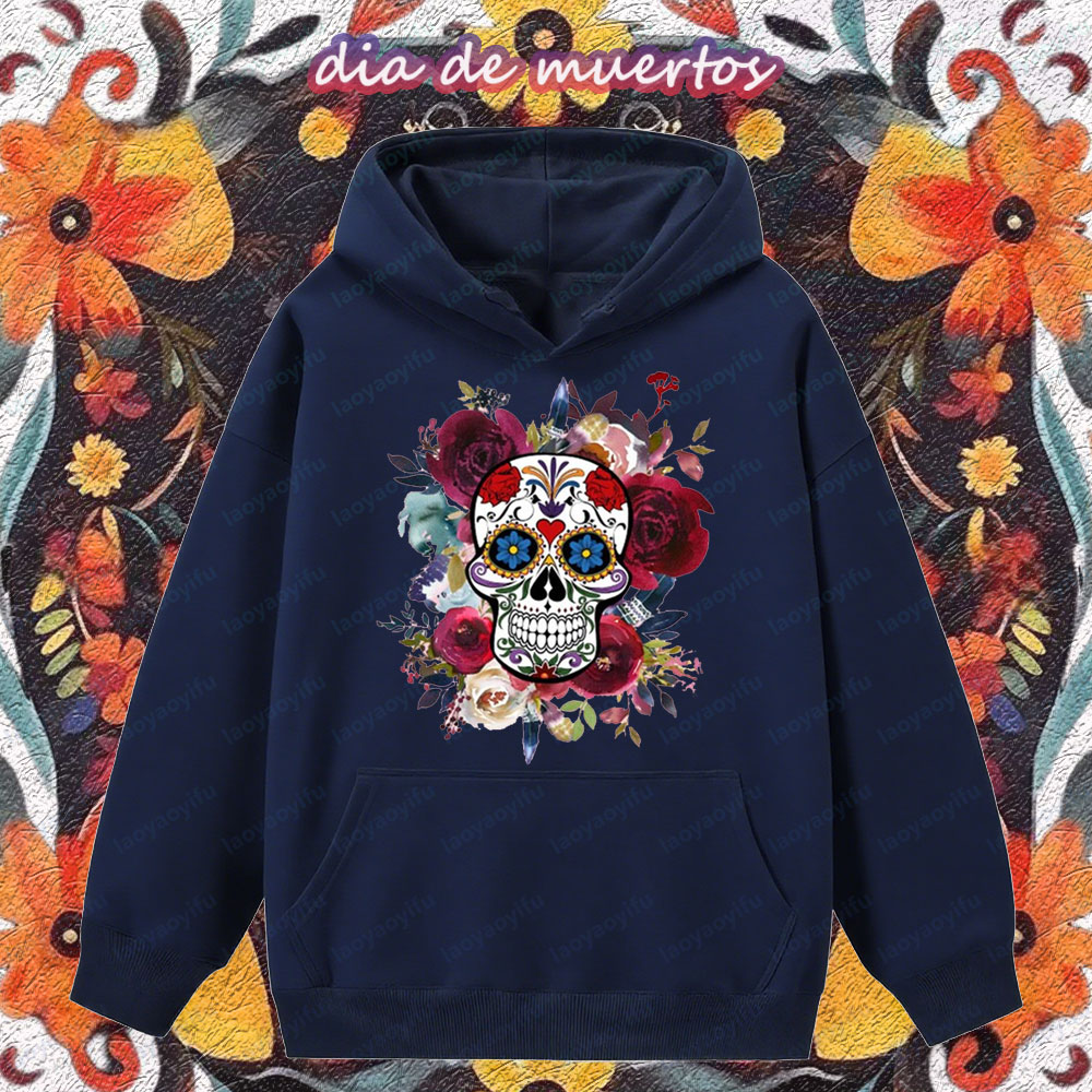 Dia De Los Muertos Spanish Vin - Winter Clothing In Spanish avaliação e preço