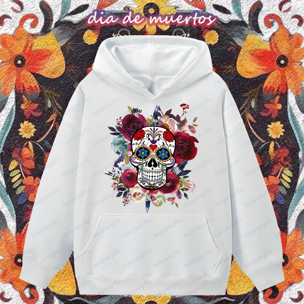 Dia De Los Muertos Spanish Vin - Winter Clothing In Spanish avaliação e preço