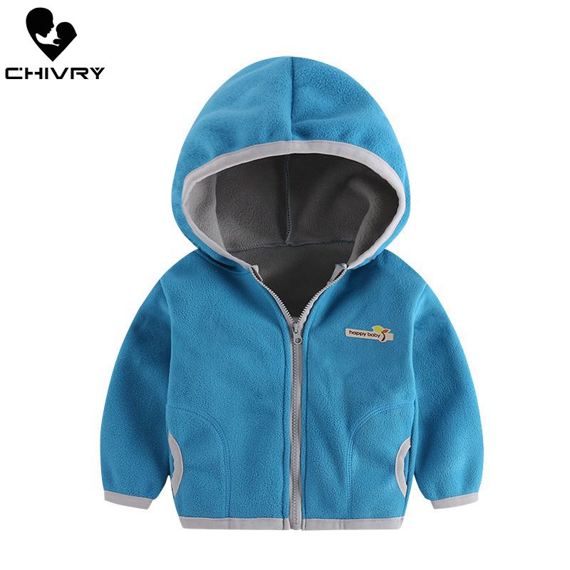 Baby Boys Girls Wool Hooded Zi - Winter Clothing Activity avaliação e preço