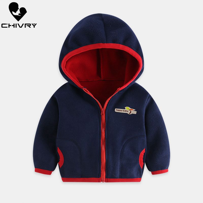 Baby Boys Girls Wool Hooded Zi - Winter Clothing Activity avaliação e preço