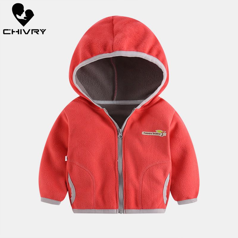 Baby Boys Girls Wool Hooded Zi - Winter Clothing Activity avaliação e preço