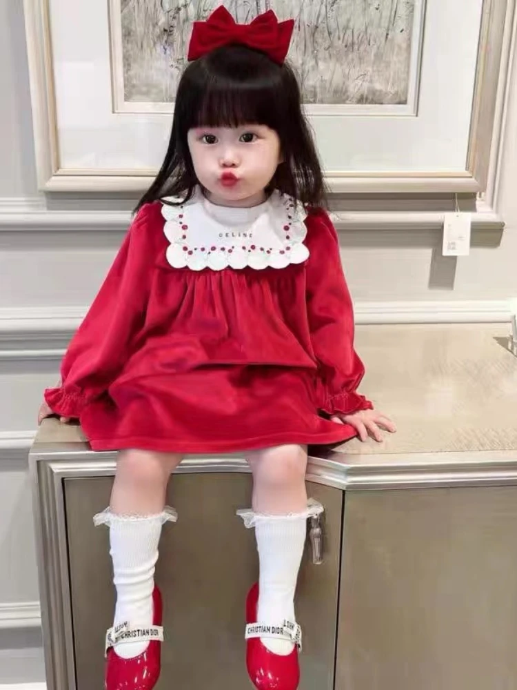 Winter Spanish Children Dress  - Winter Clothing In Spanish avaliação e preço