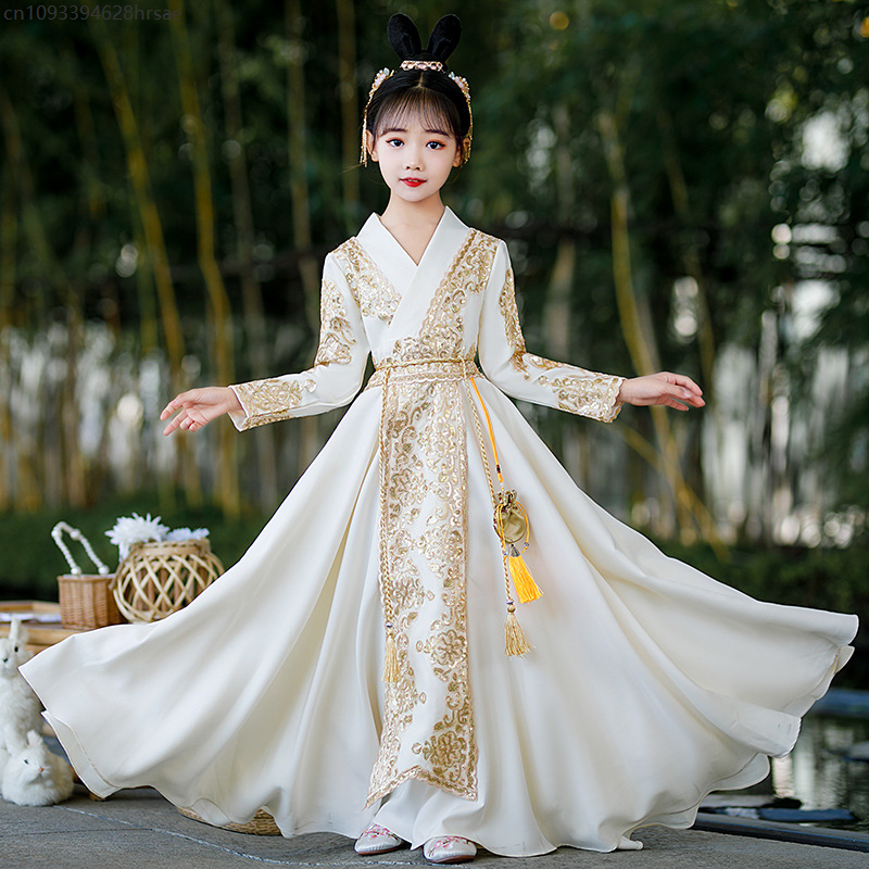 New Winter Hanfu Children's An - Winter Clothing In Spanish avaliação e preço