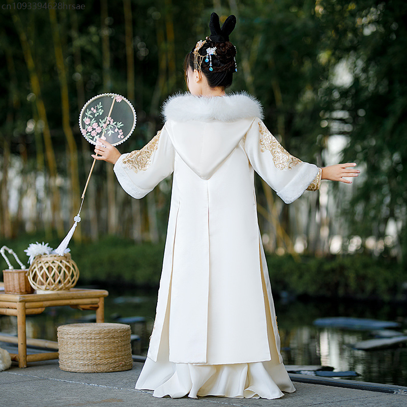New Winter Hanfu Children's An - Winter Clothing In Spanish avaliação e preço